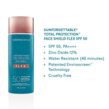 Load image into Gallery viewer, Sunforgettable Total Protection Face Shield Flex SPF 50