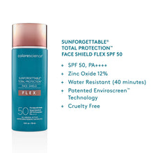 Load image into Gallery viewer, Sunforgettable Total Protection Face Shield Flex SPF 50
